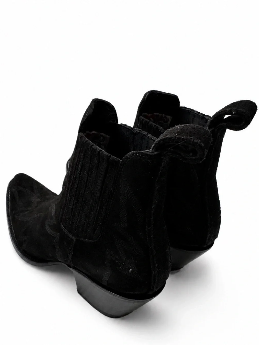 Old Gringo Vadia Black Leather Chelsea Booties 7.5 New With Box